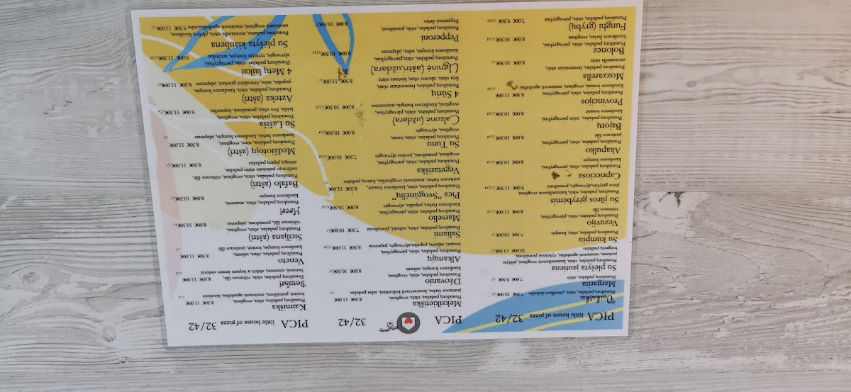 Menu Picų Namelis Telšiai-10